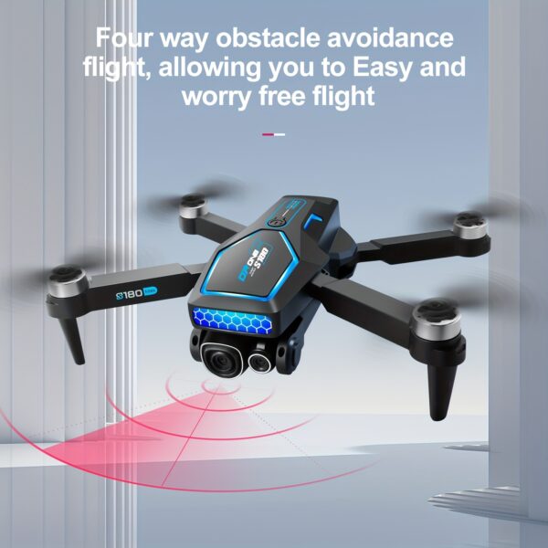 iKid S180 Max Brushless Racing Drone 4K Camera Hd Obstacle Avoidance Wifi Fpv Quadcopter Optical Flow Positioning Radio Control Toy - Image 7