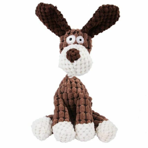 iKid Dog Toy Play Funny Pet Puppy Chew Squeaker Squeaky Plush Sound Toys Clean Teeth - Image 9