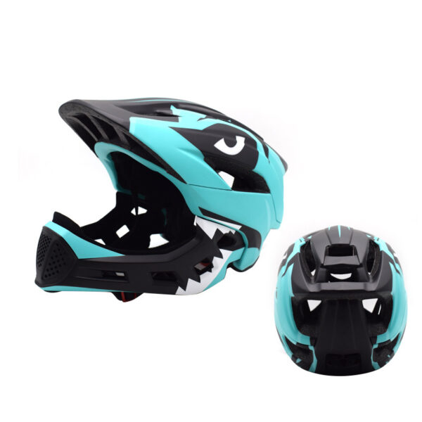 iKid Children'S Balance Bike Helmet Bicycle Riding Sports Protective Gear Sliding Scooter Full Face Helmet - Image 4