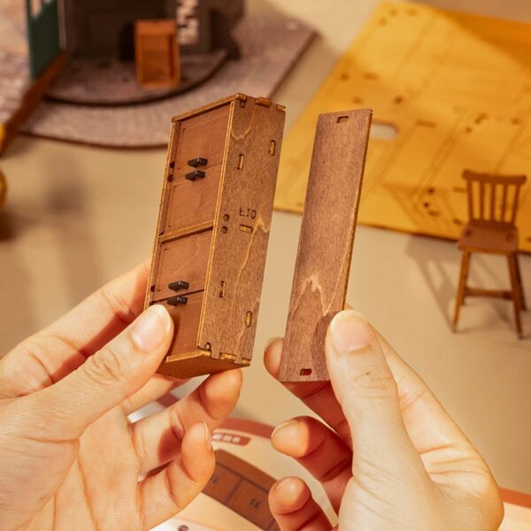 iKid Rolife Tipsy Restaurant Diy Miniature House Only Supports Tk And Independent Website Platforms - Image 5