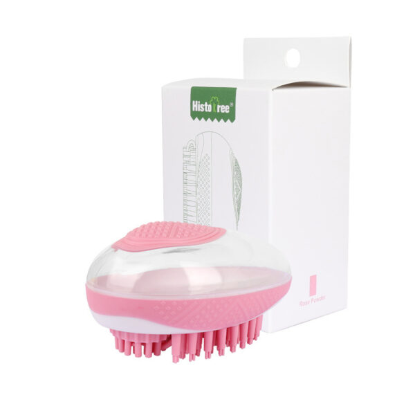 iKid Dog Cat Bath Brush 2-In-1 Pet Spa Massage Comb Soft Silicone Pets Shower Hair Grooming Cmob Dog Cleaning Tool Pet Products - Image 9