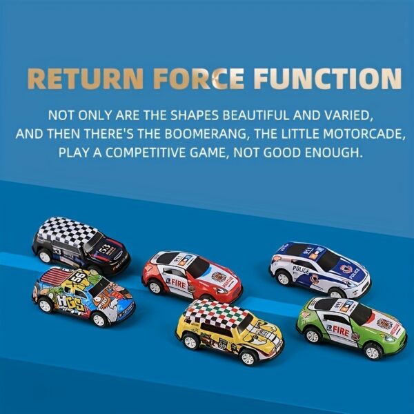 iKid A 50-Piece Alloy Toy Car Set With A Storage Box And A Foldable Play Mat As Well As A Wide Variety Of Combinations Perfect As An Educational And Entertaining Gift For Children Aged 3 And Up - Image 4