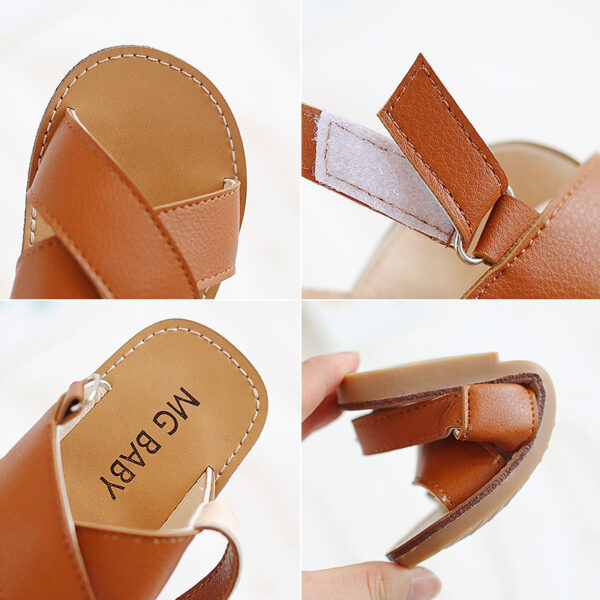 iKid Older Kids Cross Slip Sandals - Image 3