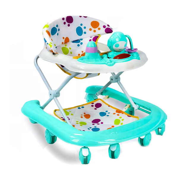 iKid Baby Walker Bouncer First Steps Push Along Activity Music Ride On Car Melody Uk - Image 5