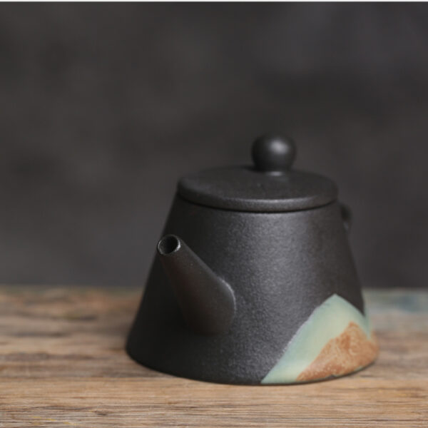 iKid Teapot Ceramic Single Pot Underglaze Color Set Japanese Household Teapot - Image 4