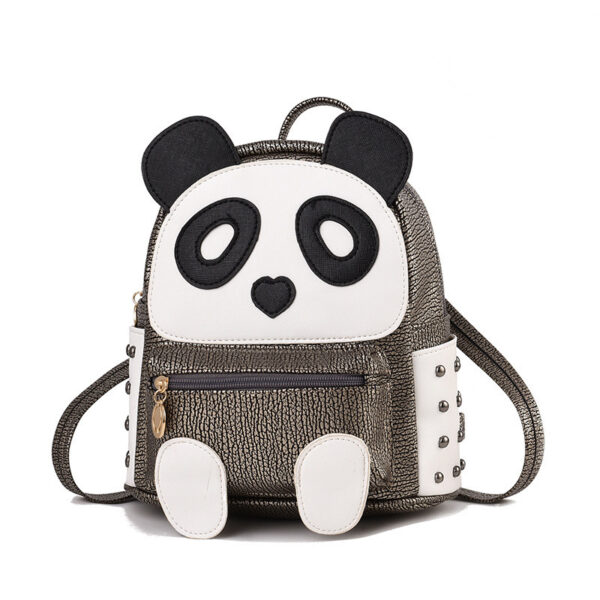 iKid Cartoon Panda Backpack - Image 3