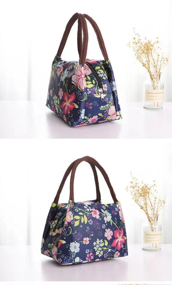 iKid Printed Portable Student Small Cloth Bag Makeup Storage Bag Hand Carrying - Image 8