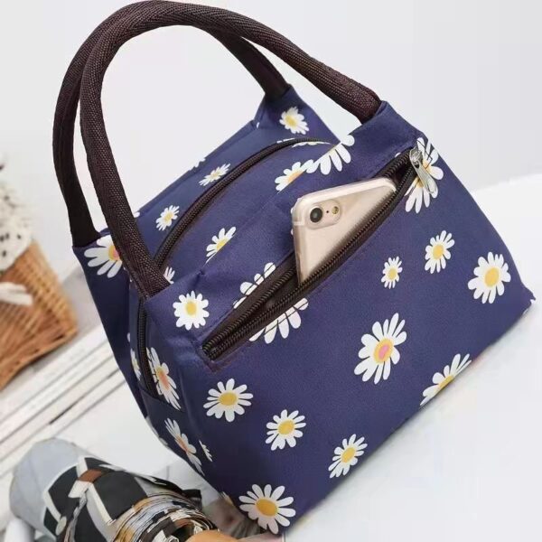 iKid Printed Portable Student Small Cloth Bag Makeup Storage Bag Hand Carrying - Image 10