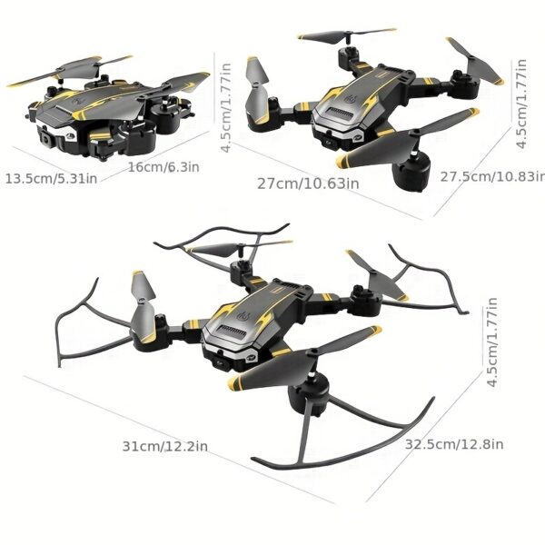 iKid S6 Orange - Dual Camera Drone - Image 2