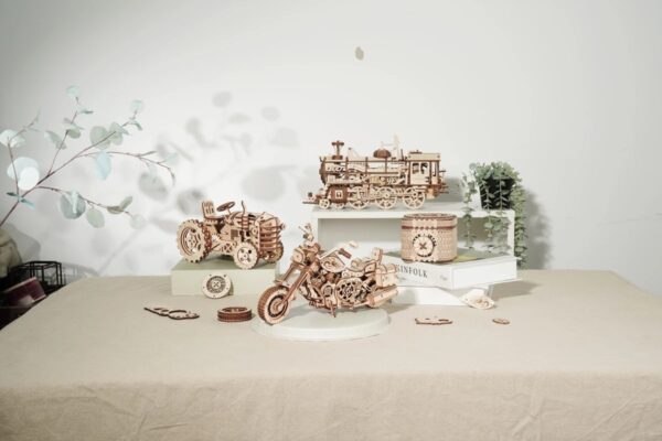 iKid 420 Piece Building Block Kit For Diy Wooden Models For Children - Image 4