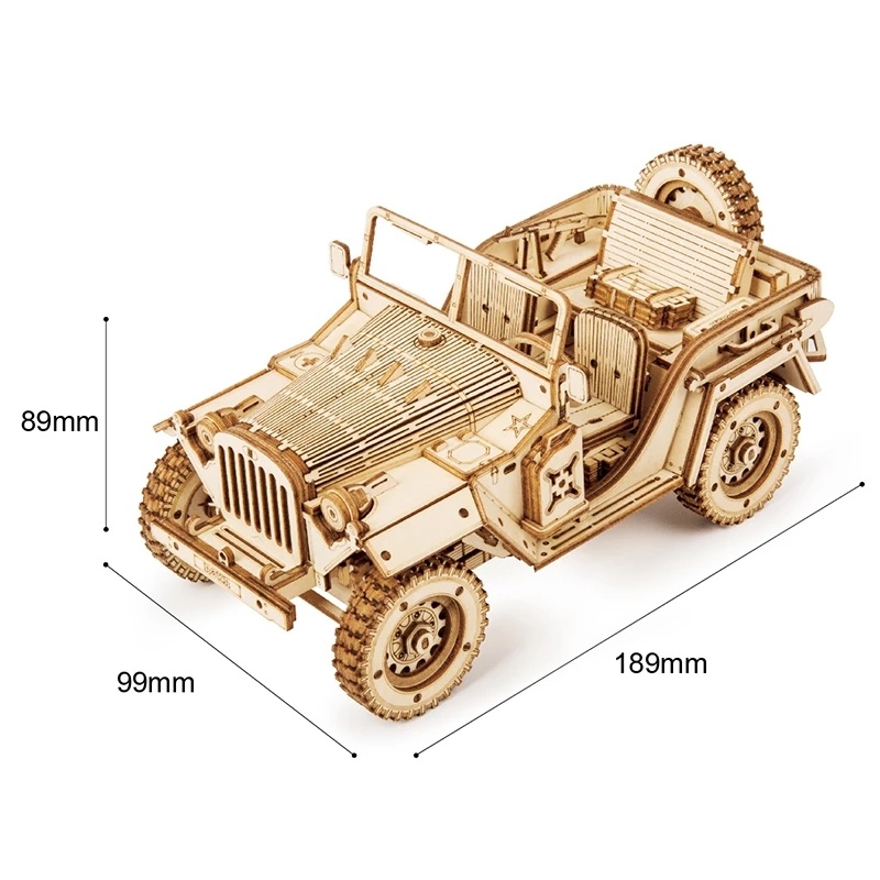 iKid 3D Wooden Puzzle Model Toys Mc701