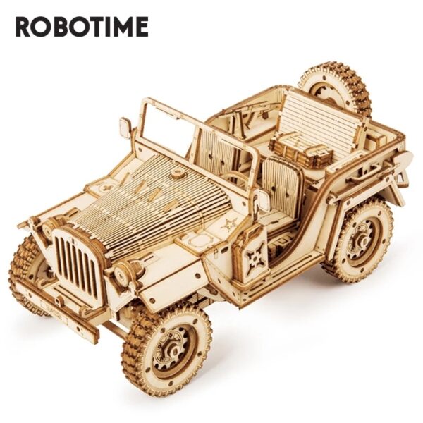 iKid 3D Wooden Puzzle Model Toys Mc701 - Image 2