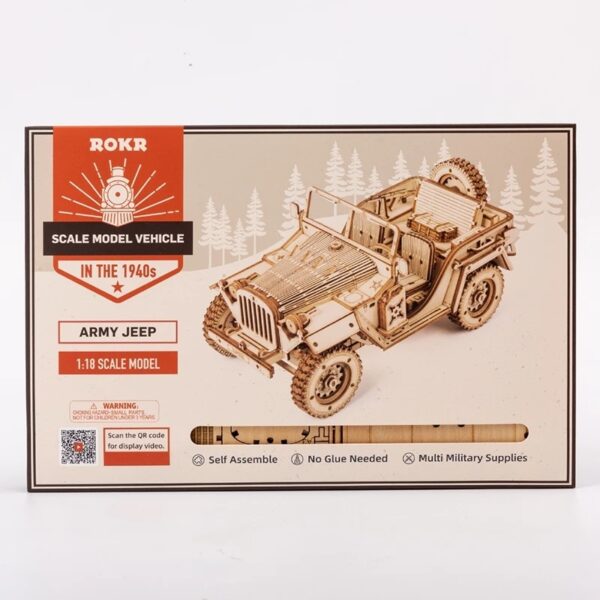 iKid 3D Wooden Puzzle Model Toys Mc701 - Image 5