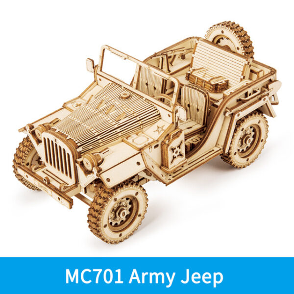 iKid 3D Wooden Puzzle Model Toys Mc701 - Image 7