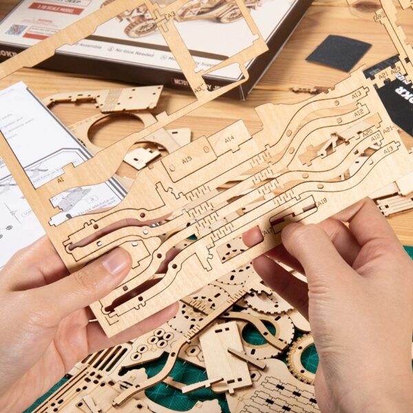 iKid 3D Wooden Puzzle Model Toys Mc701 - Image 8