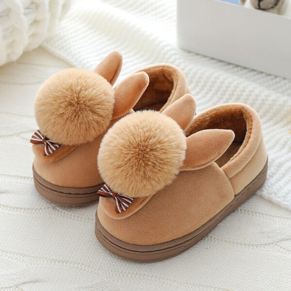 iKid Autumn And Winter Boys And Girls Baby Cartoon Plush Shoes - Image 6
