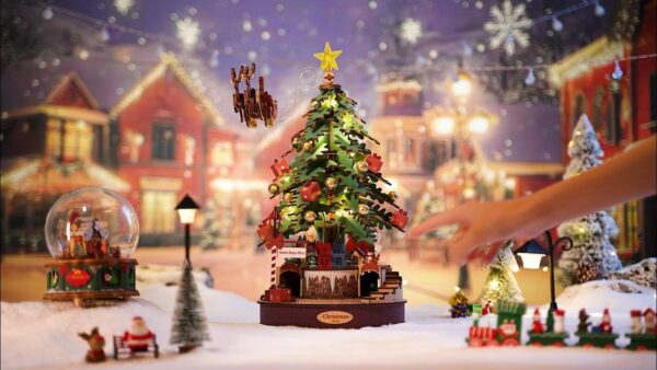 iKid Robotime 3D Christmas Melody Tree Puzzle Diy Model Kits For Christmas Gift Ams01 - Image 2