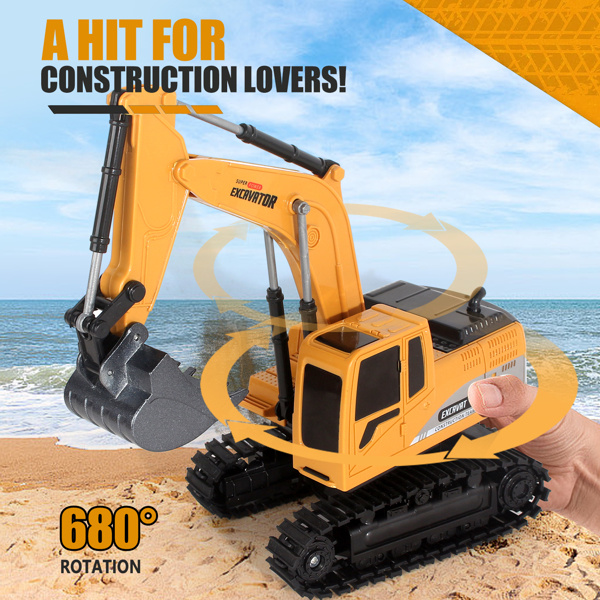 iKid Mighty Digger RC Truck Big Fun for Little Builders