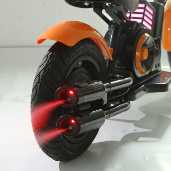 iKid 18V Kids 3 Speed Electric Bike &Amp; Electric Motorcycle - Lightweight Steel Frame Electric Motorcycle For Kids Over 3 Years Old - Image 3