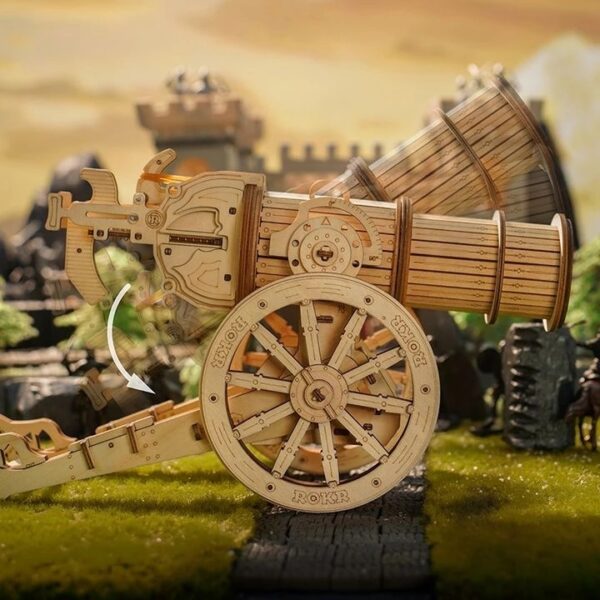 iKid Robotime Rokr Siege Heavy Ballista 3D Wooden Puzzle War Game Assembly Toys Gifts For Children Boys Kids Kw401 Dropshipping - Image 4