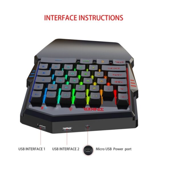 iKid Gaming Keyboard Throne One Mouse Set - Image 3