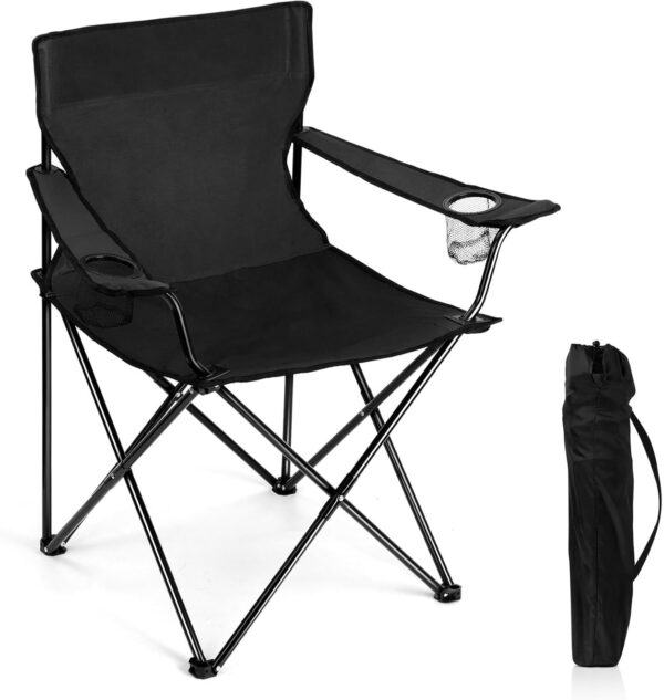 iKid Camping Chairs Portable Folding Lightweight Outdoor Garden Beach Picnic Chair - Image 4