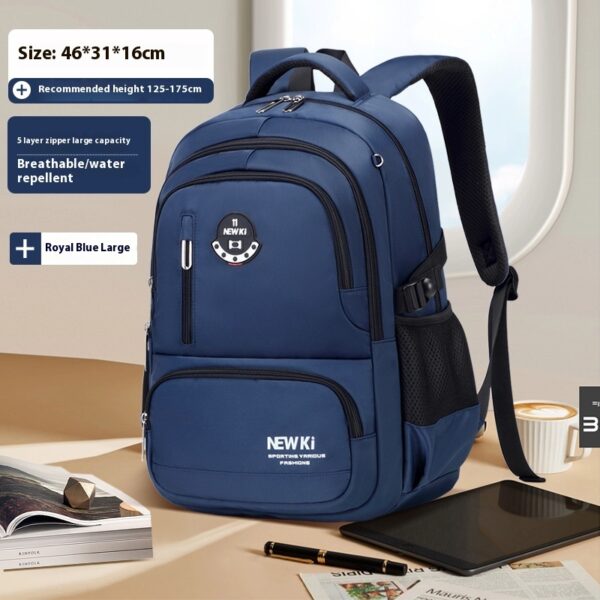 iKid Large Capacity Oxford Cloth Business Travel Backpack - Image 8
