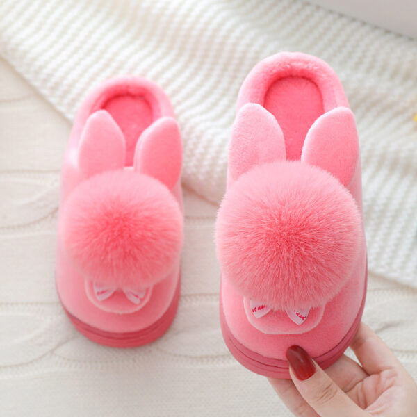 iKid Autumn And Winter Boys And Girls Baby Cartoon Plush Shoes - Image 7