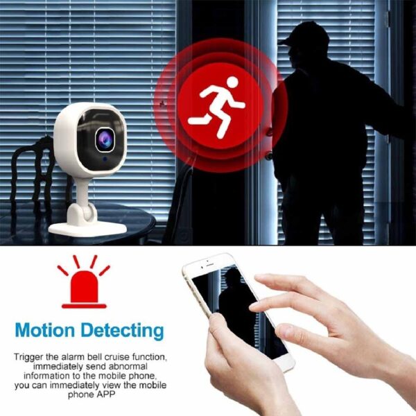 iKid 1080P Hd Mini Camera Security Ip Cctv Wireless Wifi Home Indoor Night Vision Cam - Image 10