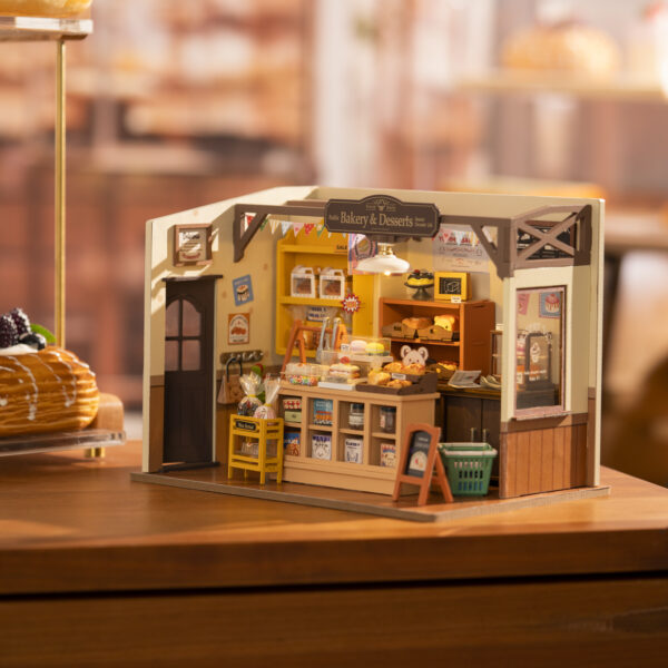 iKid Rolife Becka'S Baking House Diy Miniature House For Kids 3D Wooden Toys Dg161 - Image 7