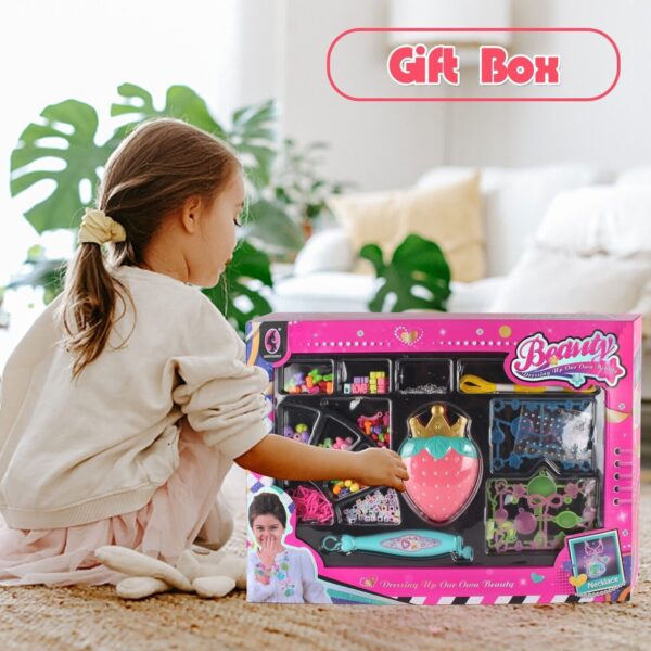 iKid Children'S Bracelet Making Kit Beaded Rope Diy Children'S Hand Knitting Beading Games Craft Rope Making Tools Children'S Game Activity Sets.Logistics Is Randomly Sent By Upsuspsfedex. - Image 10