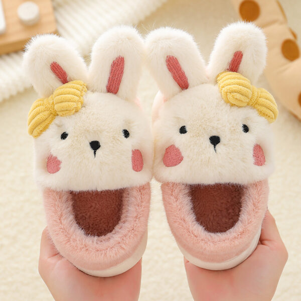 iKid Children'S Cotton Shoes Cartoon Cute Boys And Girls Indoor Non-Slip Baby Warm Cotton - Image 2