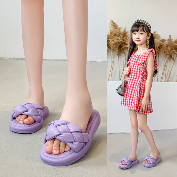 iKid Children'S Woven Fashion Casual Shoes Non-Slip Breathable - Image 5