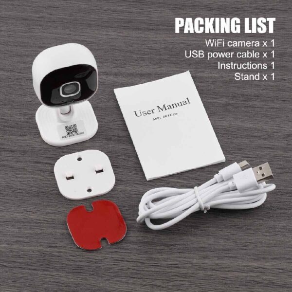 iKid 1080P Hd Mini Camera Security Ip Cctv Wireless Wifi Home Indoor Night Vision Cam - Image 7