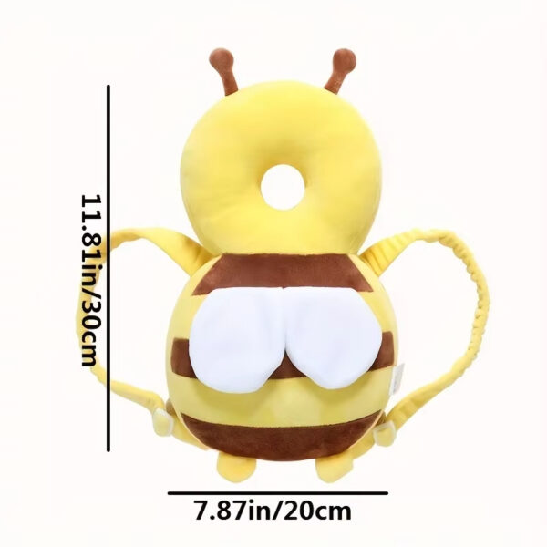 iKid Head Back Protector Baby Protect Pillow Learn Walk Headgear Prevent Injured Safety Pad Prevention Fall Cartoon Bee Kids Pillows - Image 6