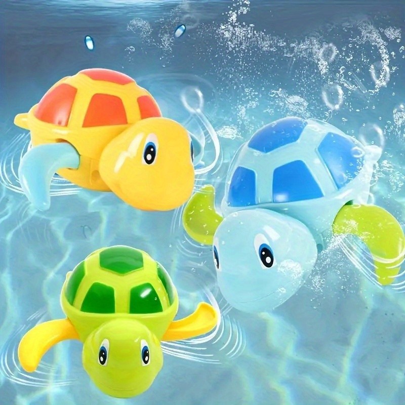 iKid Tricolor Swimming Turtle – Red Green And Blue