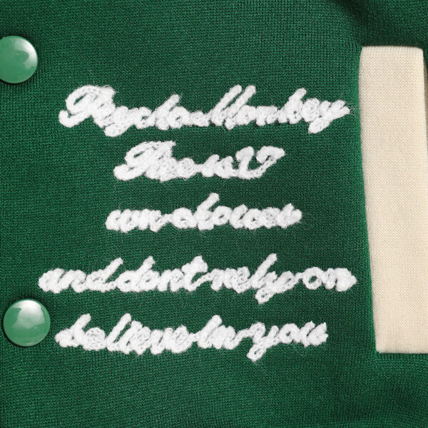 iKid Toddler Kids Girls Boy'S Trendy Embroidery Letters Print Jacket Baseball Collar Sports Casual Coat Children'S Wear - Image 9