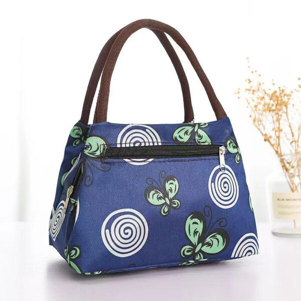 iKid Printed Portable Student Small Cloth Bag Makeup Storage Bag Hand Carrying - Image 2