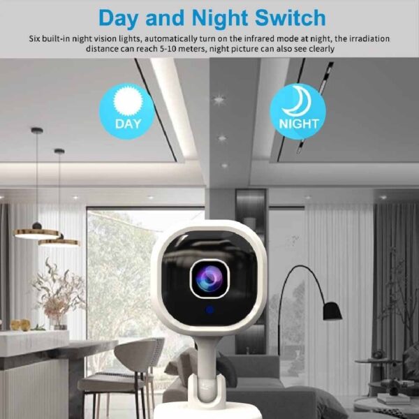 iKid 1080P Hd Mini Camera Security Ip Cctv Wireless Wifi Home Indoor Night Vision Cam - Image 8