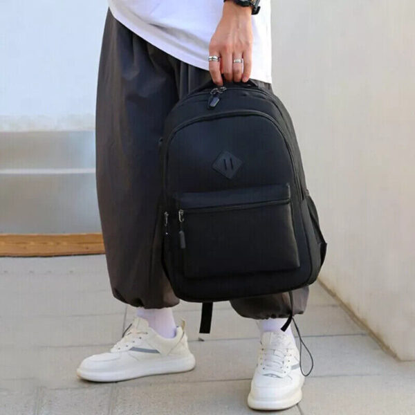 iKid Men Women Boys Laptop Backpack Waterproof Large Mens Rucksack Travel School Bag - Image 9