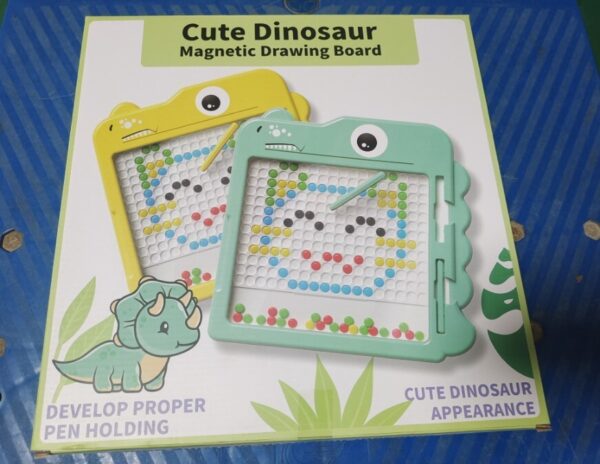 iKid Kids Magnetic Drawing Board Montessori Fine Motor Skill Learning Toy Doodle Gift - Image 2