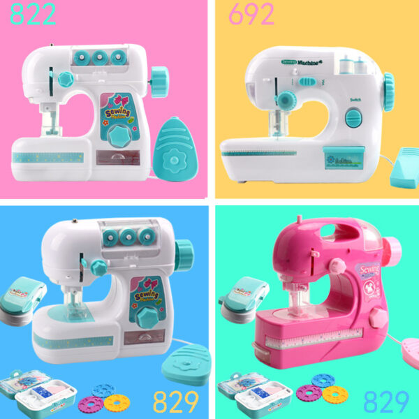 iKid Girl Electric Sewing Machine Small Home Appliance Toy - Image 4