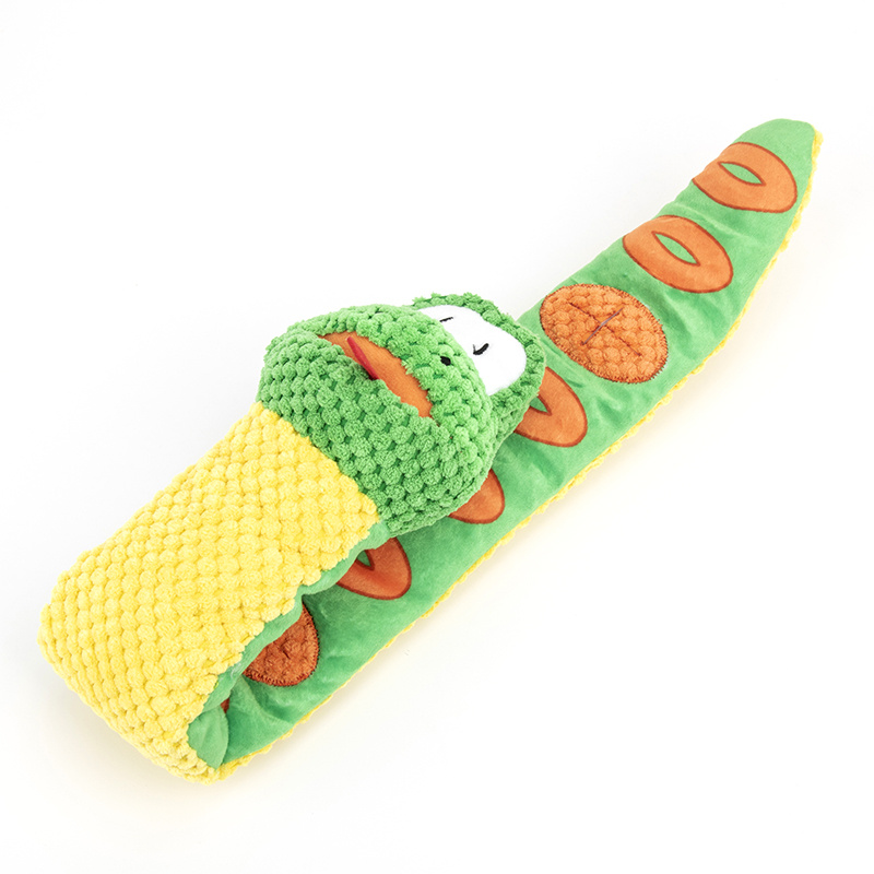 iKid Snake Snuffle Toy Squeaky Dog Toys Boredom Stress Relief Game Dog Puzzle Plush Toy Iq Training Snuffle Toys For Dogs Foraging Instinct Training Dog Chew Toy Treat Dispenser