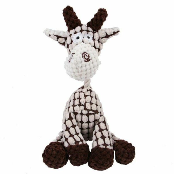 iKid Dog Toy Play Funny Pet Puppy Chew Squeaker Squeaky Plush Sound Toys Clean Teeth - Image 7