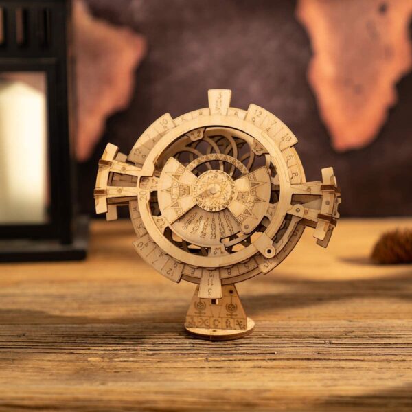 iKid Rokr Diy 3D Wooden Puzzle Perpetual Calendar Assembly Kids Toy Jigsaws - Image 6