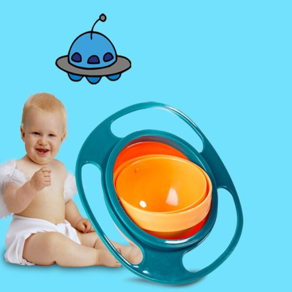 iKid 360 Rotate Universal Spill-Proof Bowl Dishes - Image 4