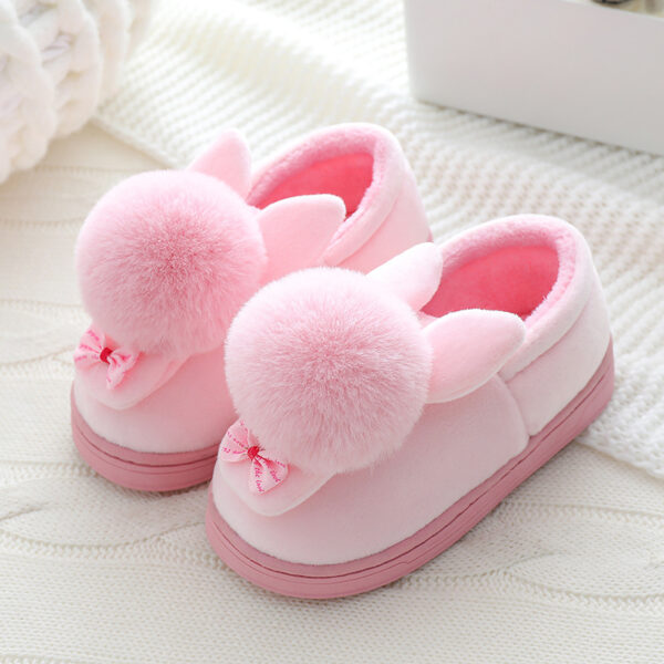iKid Autumn And Winter Boys And Girls Baby Cartoon Plush Shoes - Image 5