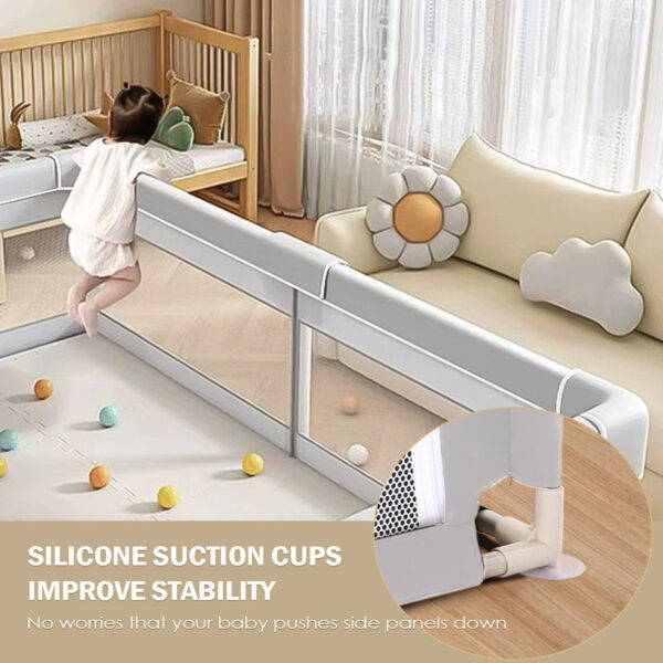 iKid Baby Playpen With Mat Activity Centre Indoor Outdoor Baby Fence Toddlers Babies - Image 6