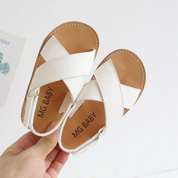 iKid Older Kids Cross Slip Sandals - Image 7
