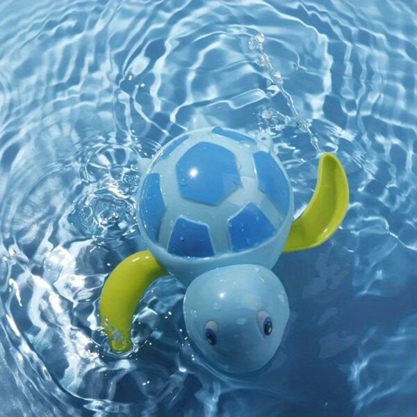 iKid Tricolor Swimming Turtle - Red Green And Blue - Image 3